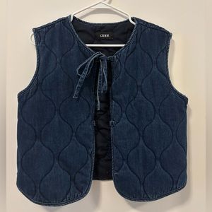 Cider Blue Quilted Vest
